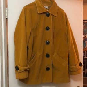 Corduroy short jacket